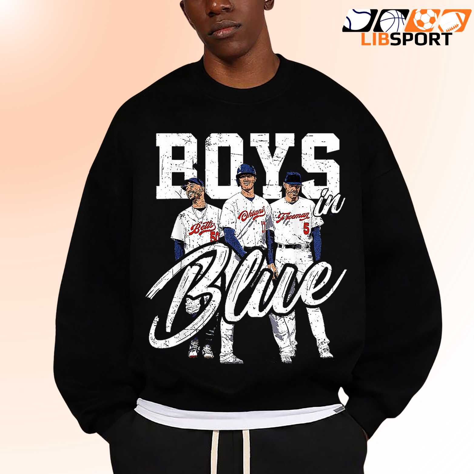 Boys Blue Los Angeles Dodgers T Shirt, Streetwear Unisex Tee